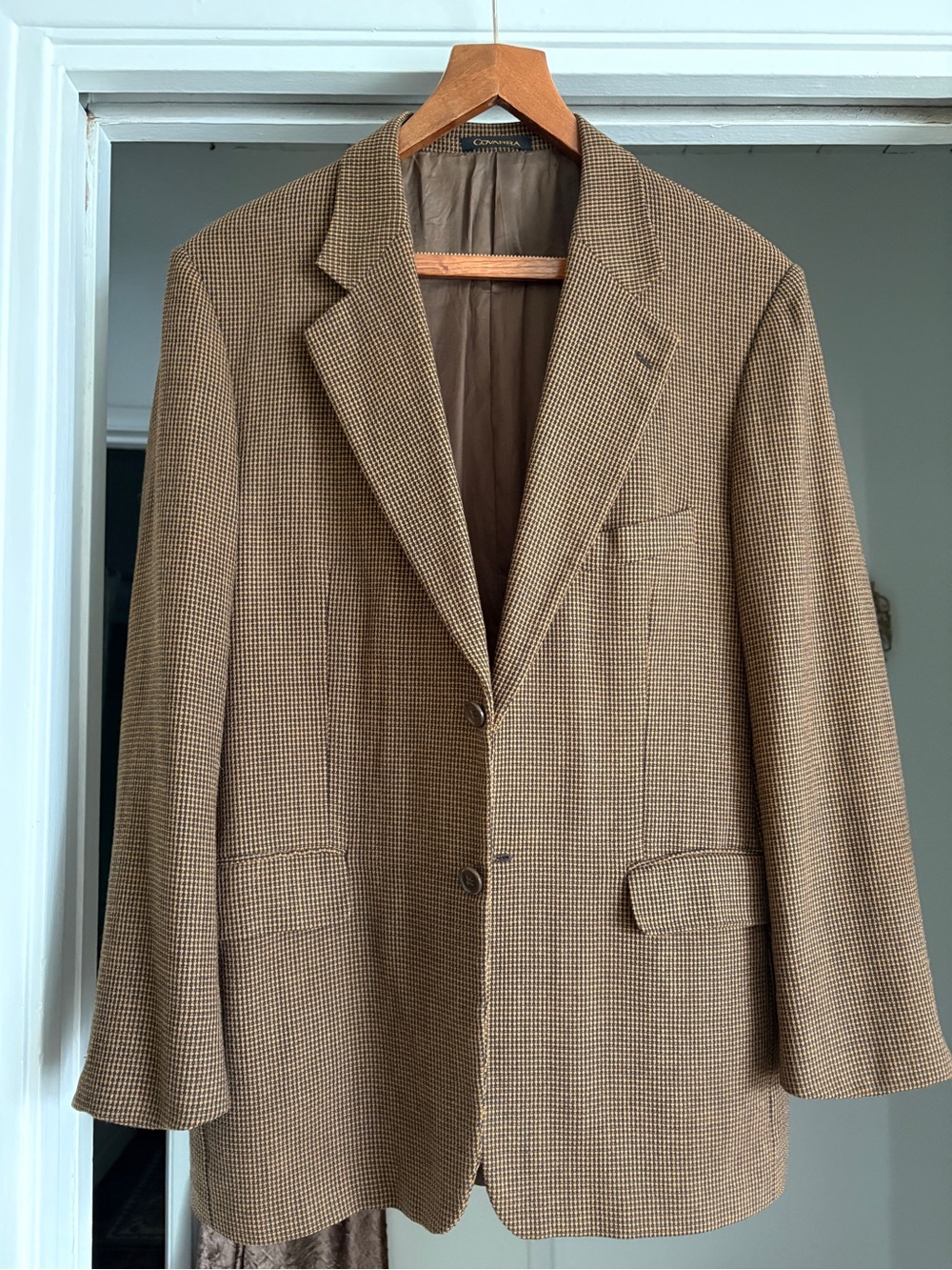 Vintage Covarra Houndstooth Blazer